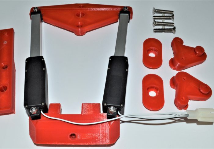 parabrezza elettrico kit