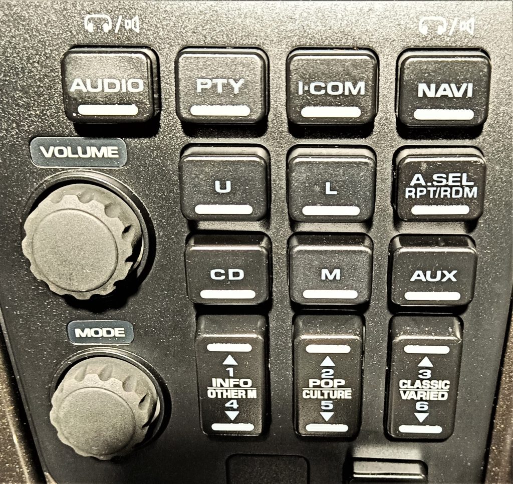 pulsanti radio gl1800